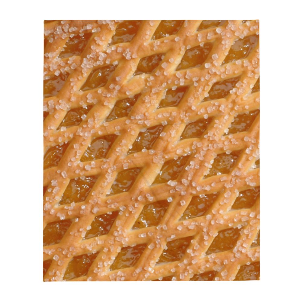 Abrikozen_vlaai_fleece_deken