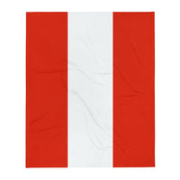 Austria_Flag_fleece_Blanket