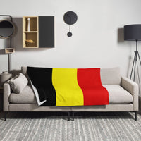 Belgium_Flag_fleece_Blanket