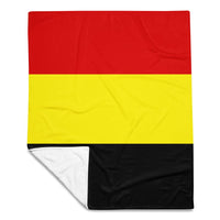 Belgium_Flag_fleece_Blanket