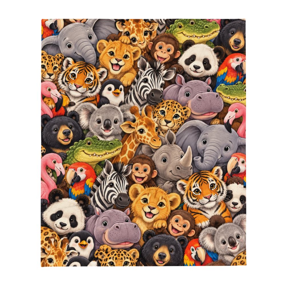 Cute_Safari_Animals_Blanket