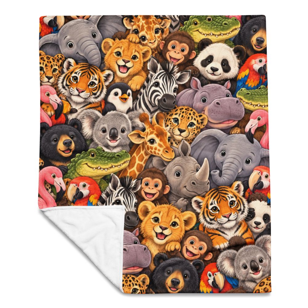 Cute_Safari_Animals_Blanket