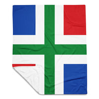 Groningen_vlag_Fleece_deken