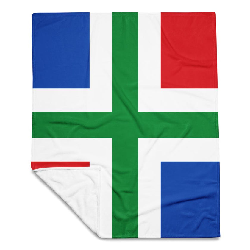 Groningen_vlag_Fleece_deken