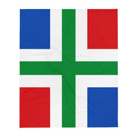 Groningen_vlag_Fleece_deken