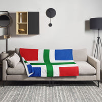 Groningen_vlag_Fleece_deken