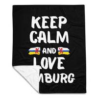 Limburgse_fleece_deken_Keep_calm_and_love_Limburg