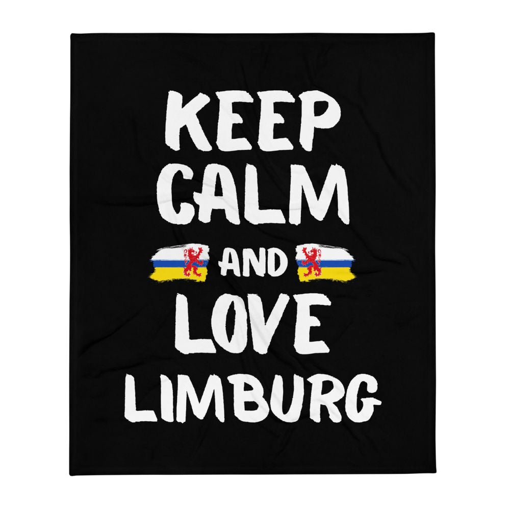 Limburgse_fleece_deken_Keep_calm_and_love_Limburg