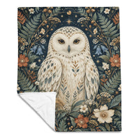 Celestial_Snowy_Owl_Blanket