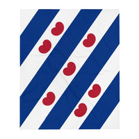 Vlag_Friesland_fleece_deken