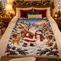 christmas_fleece_blanket_on_bed