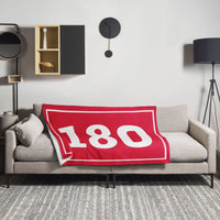 180 darts fleece blanket