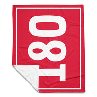 180 darts fleece blanket