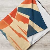 Retro Formula Racing Blanket