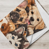Cute Dogs Blanket
